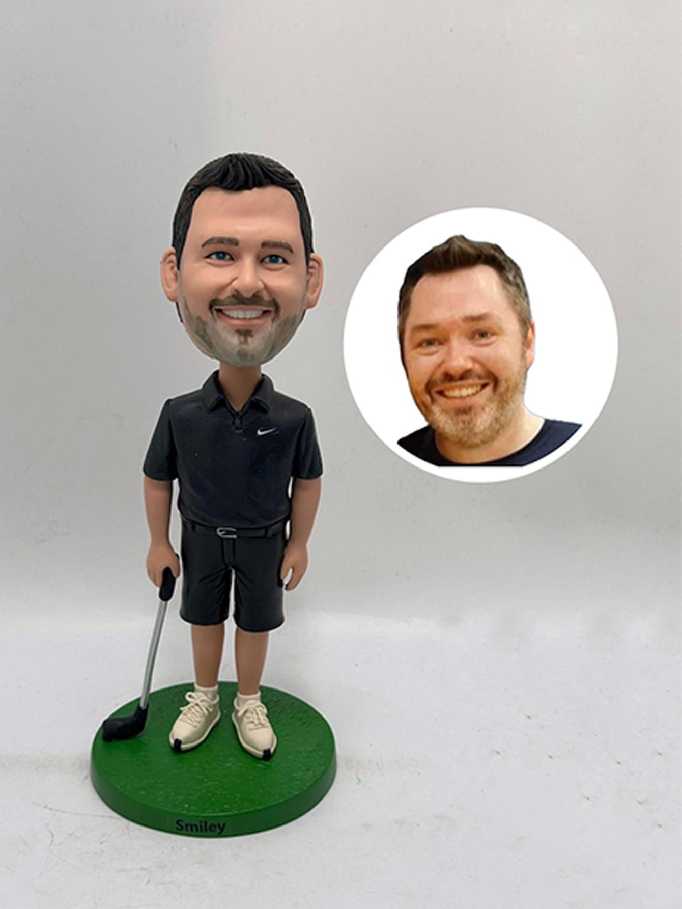 Personalized Fisherman Bobblehead, Exclusive Souvenir/Prize for Nature Enthusiasts